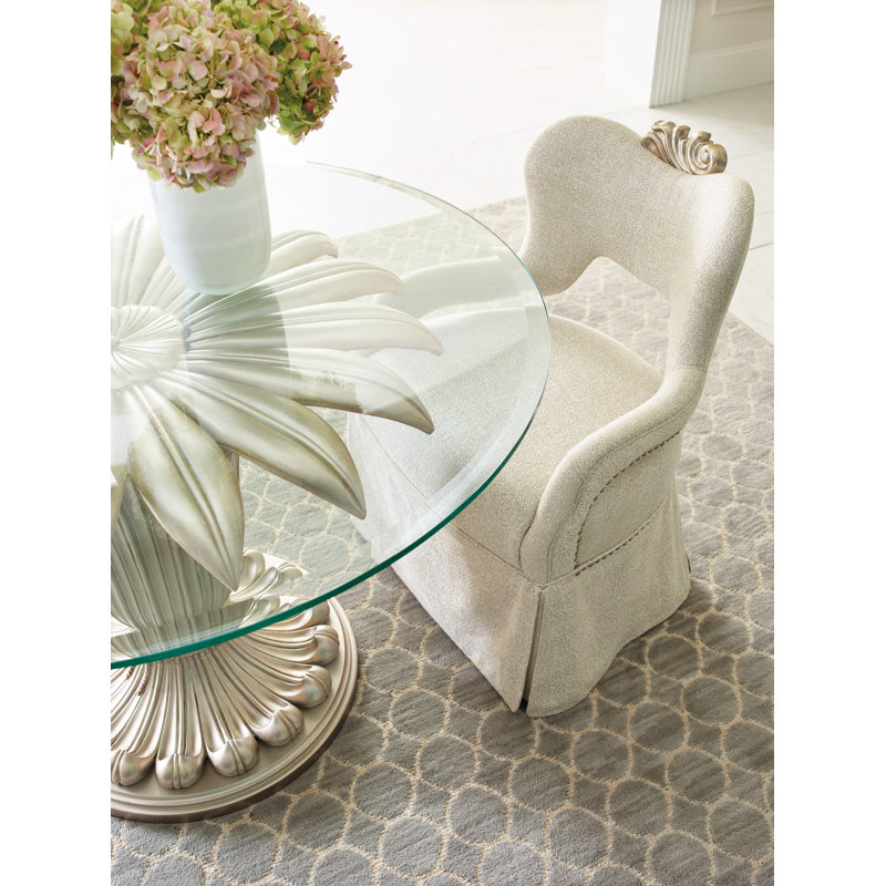 Caracole Compositions Fontainebleau Pedestal Dining Table Perigold